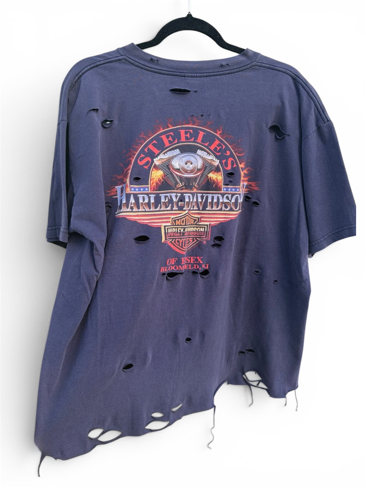 Distressed Harley Davidson T