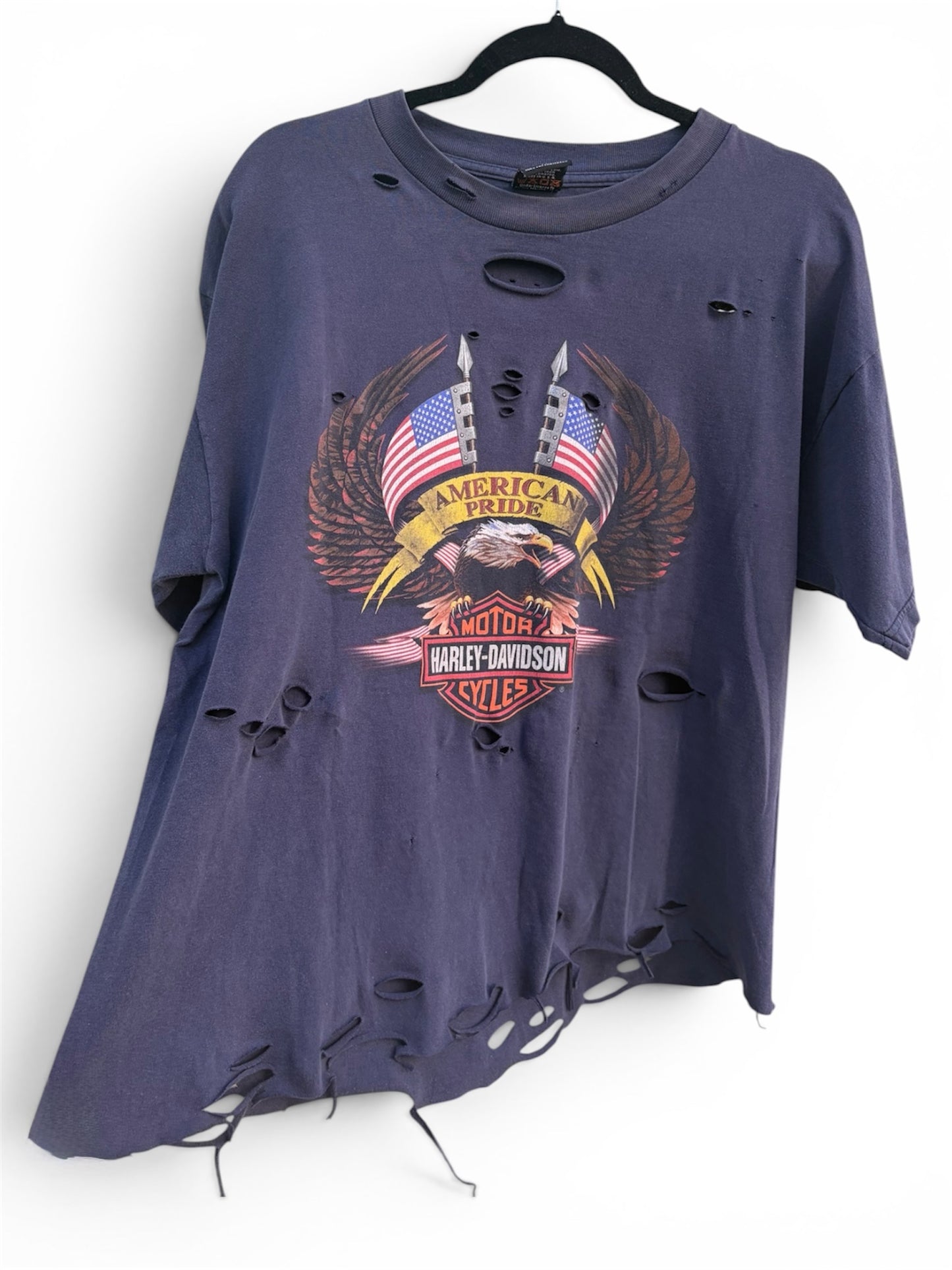 Distressed Harley Davidson T